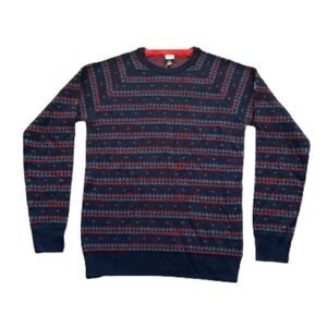 298 BENCH Men’s Knit Crewneck Wool-Blend Sweater - Size: Medium